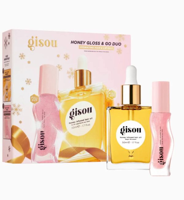 پک روغن مو بدن و  لب گیسو gisou