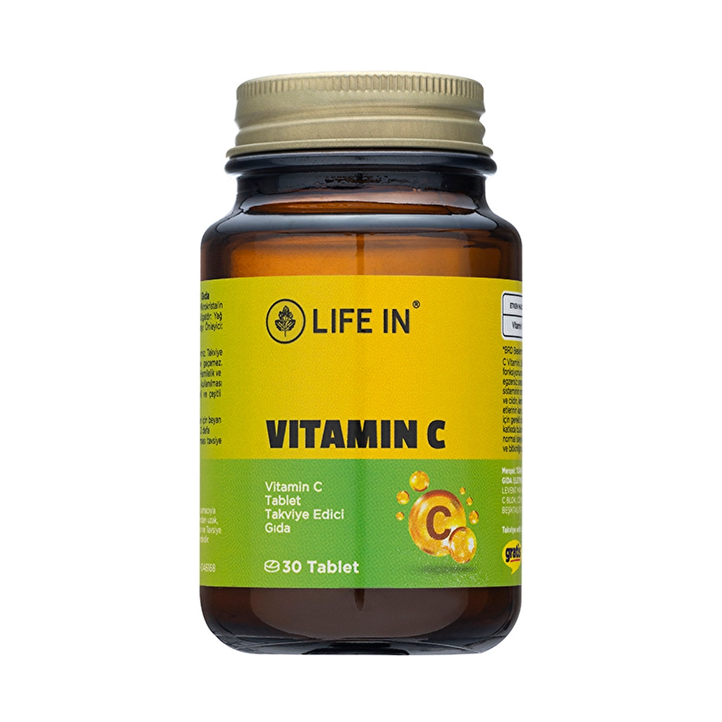 قرص ویتامین سی خالص لایف این مکمل ایمنی بدن