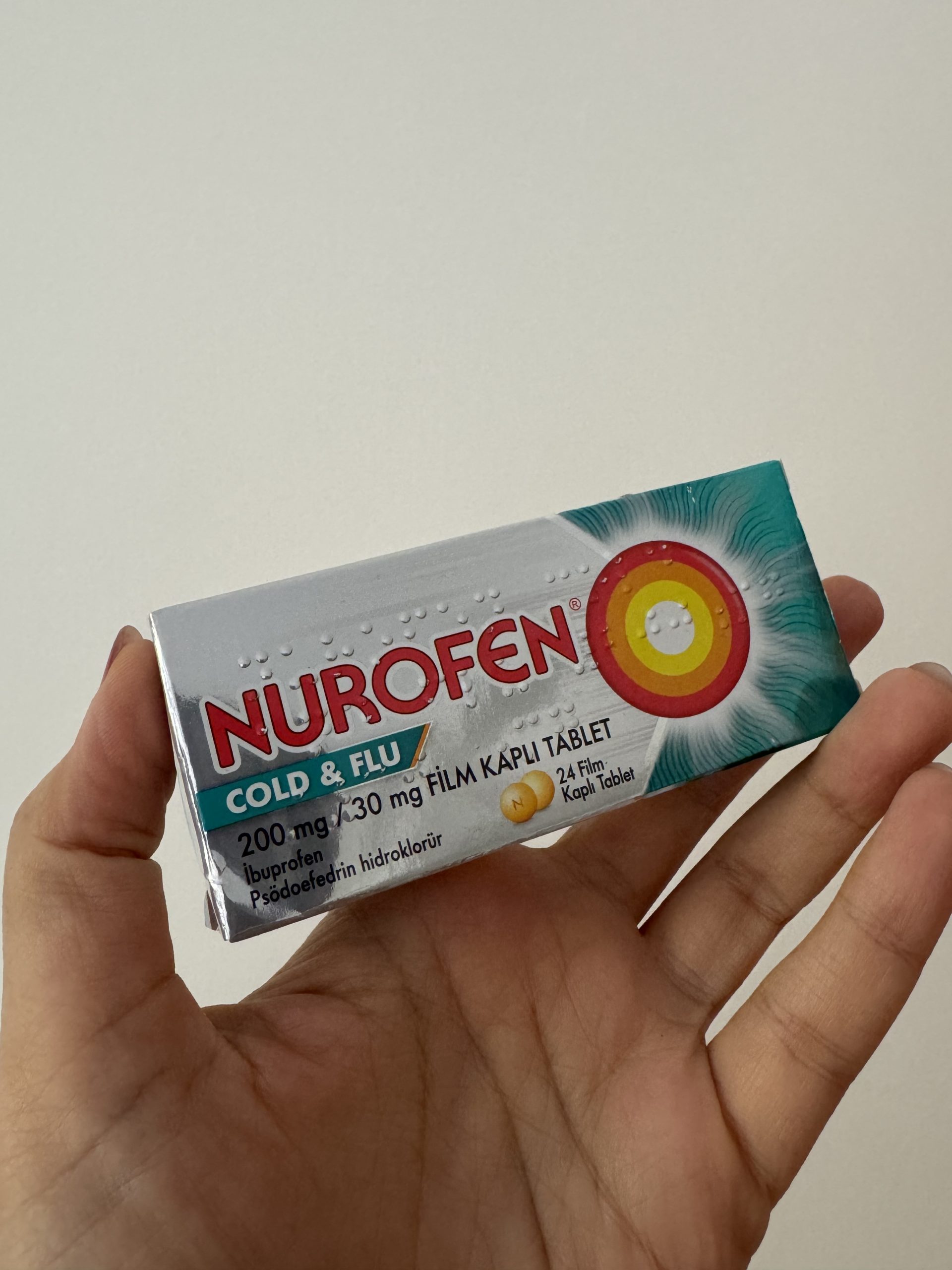 قرص نوروفن مکمل درمانی سرماخوردگی و آنفلوآنزا – Nurofen Cold & Flu
