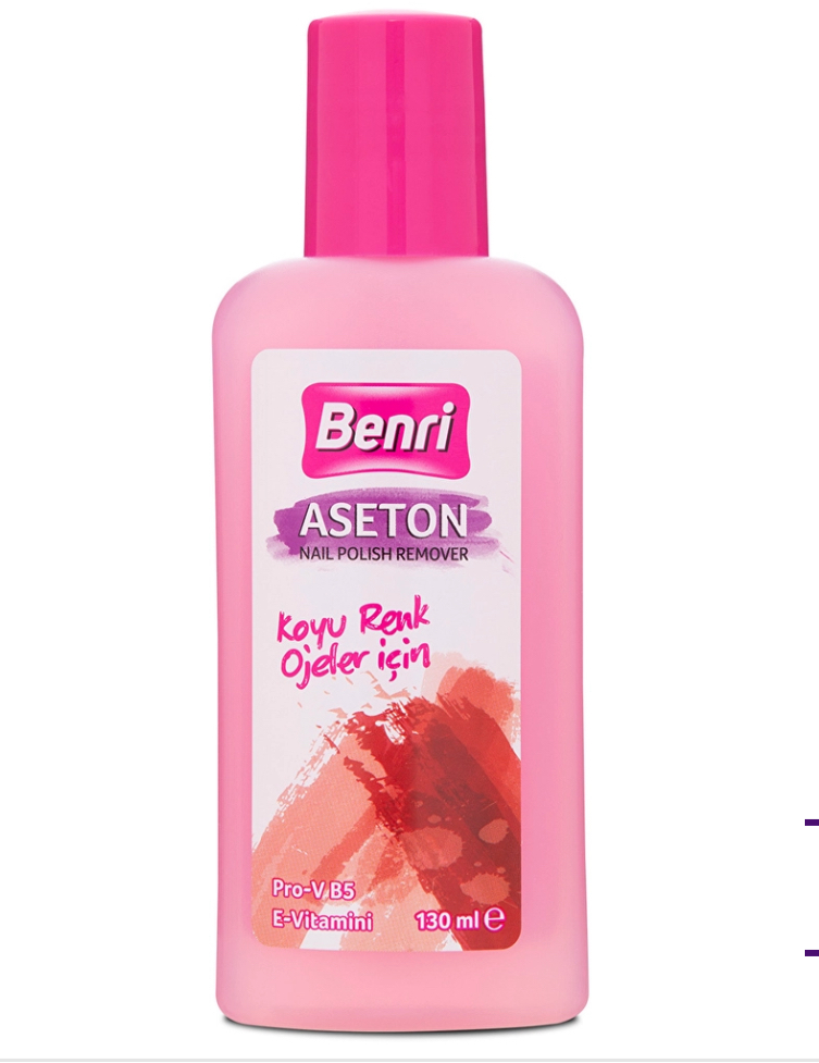 لاک پاک کن و استون لاک های تیره و غلیظ بنری 🇹🇷